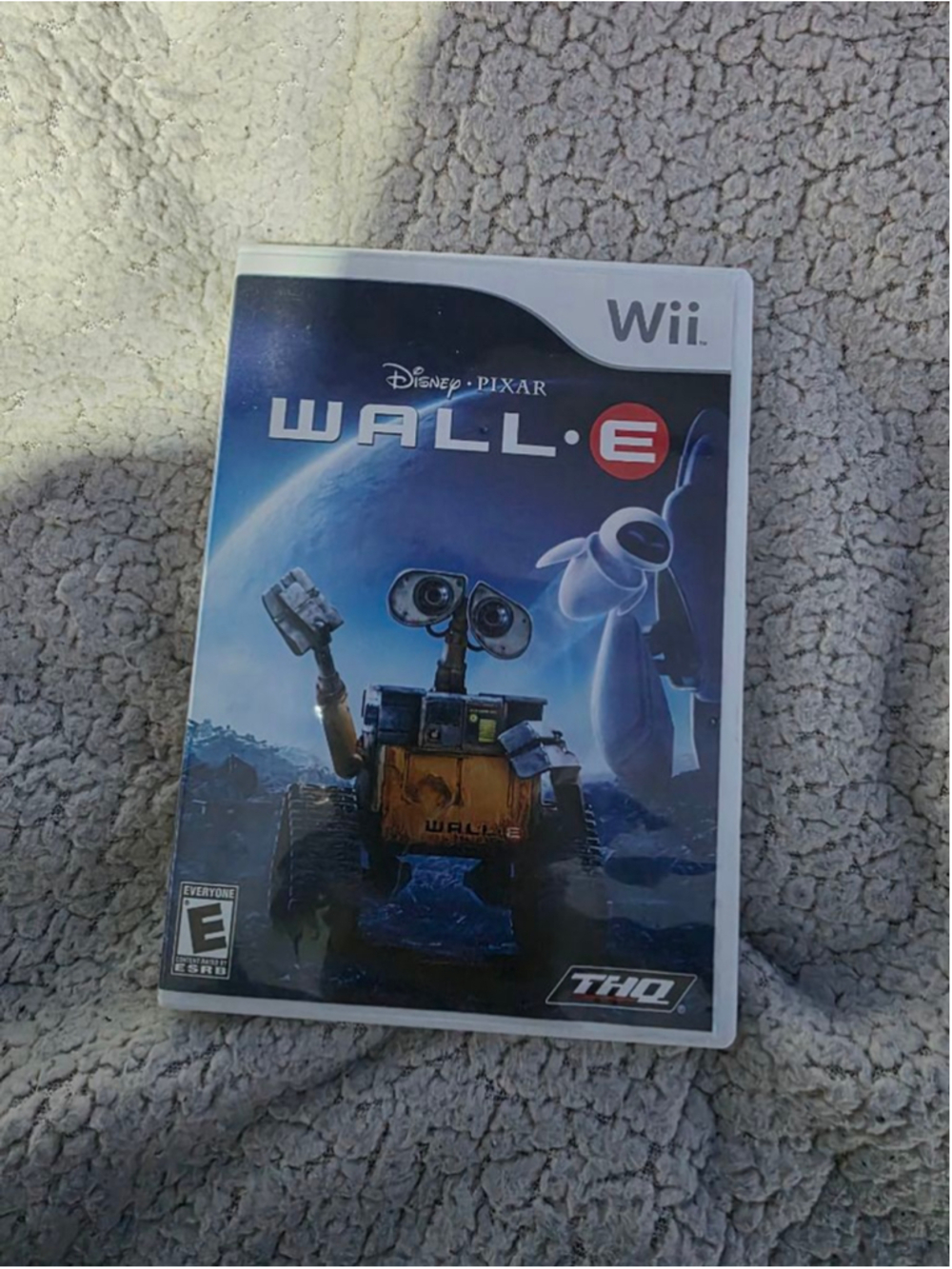 Disney Pixar WALL-E Wii Video Game One Size Blue White